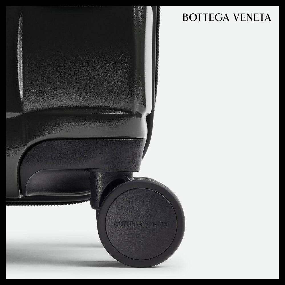 ◆BOTTEGA VENETA◆ODYSSEY CHECK-IN SUITCASE BLACK TRAVERTINE