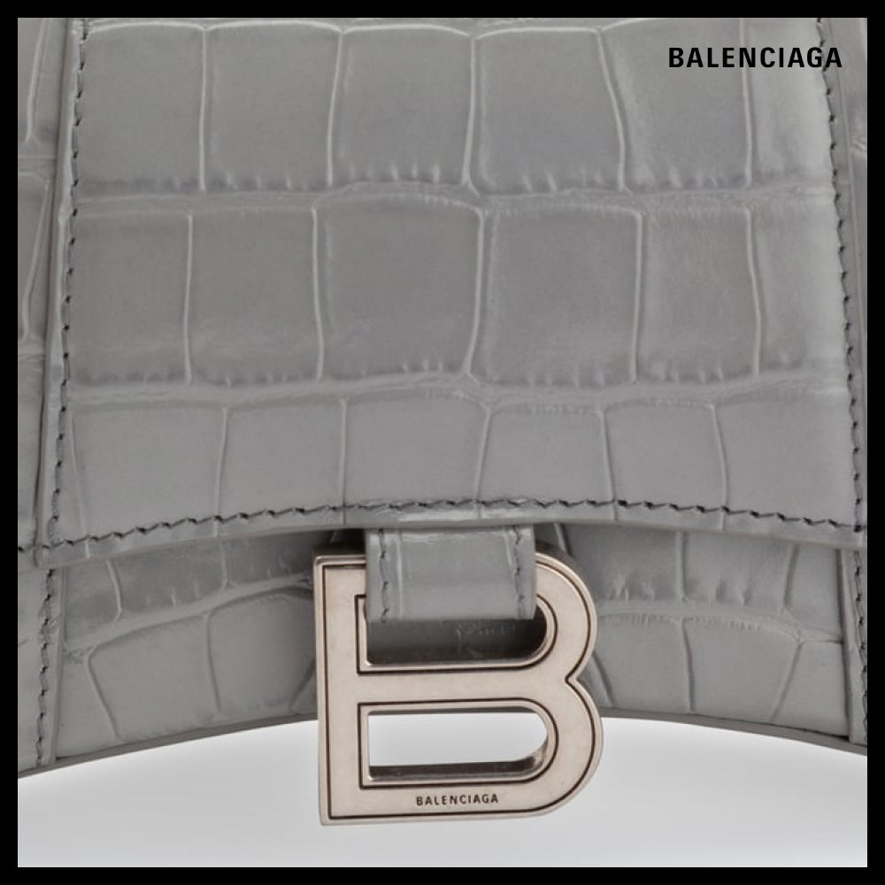 ★BALENCIAGAアウトレットセール★Hourglass XS Top Handle Bag