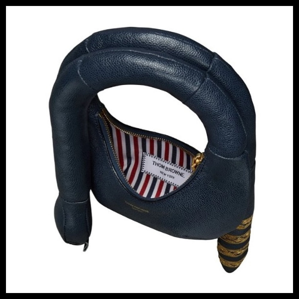 【Thom Browne】Lunar New Year Pebble Grain 4-Bar Snake Bag