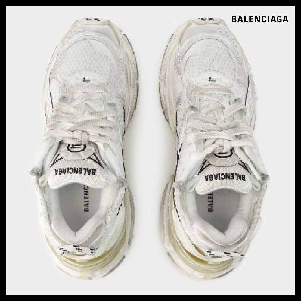 ★BALENCIAGAアウトレットセール ★Runner Sneakers White Women