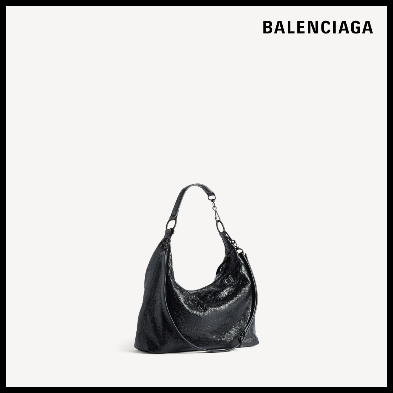 【BALENCIAGA】Le City Hobo Bag Small Black