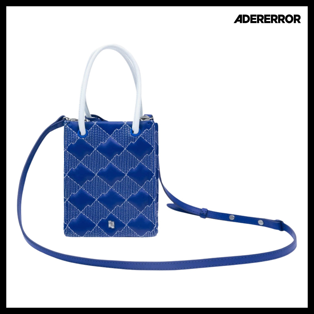 【ADERERROR】Small Shopper Bag Z-Blue