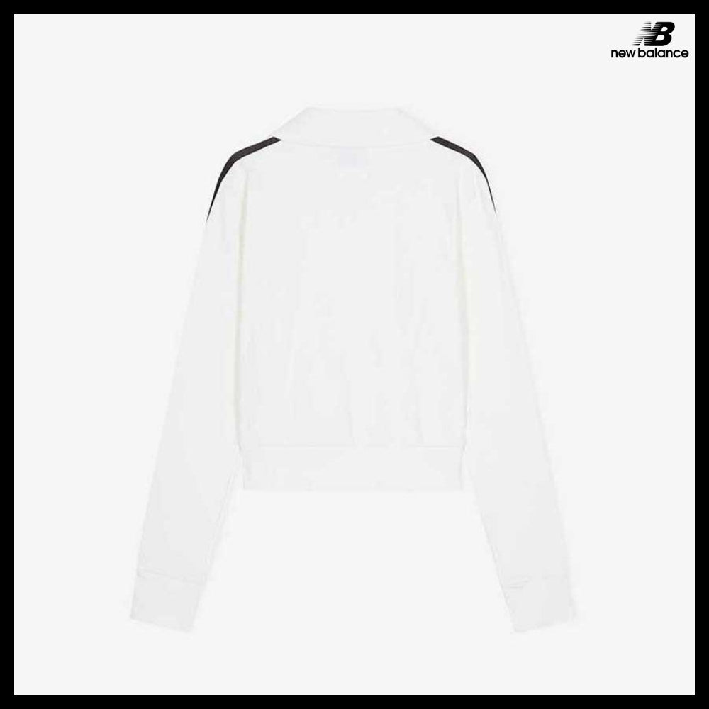 【New Balance】Women Track Ribbed Zip Up Jacket 3 Colors