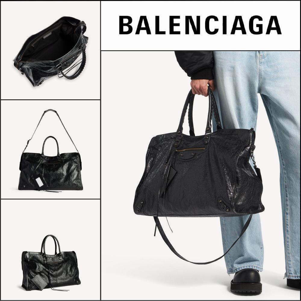 【BALENCIAGA】Le City Travel Bag Black