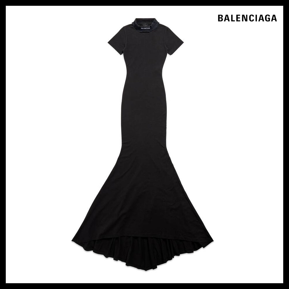 【BALENCIAGA】Dress Black Faded