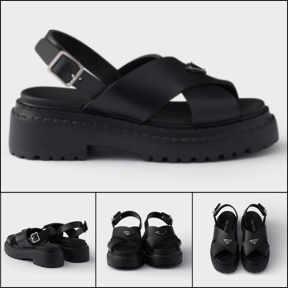 【PRADA】Rubber Sandals F0002