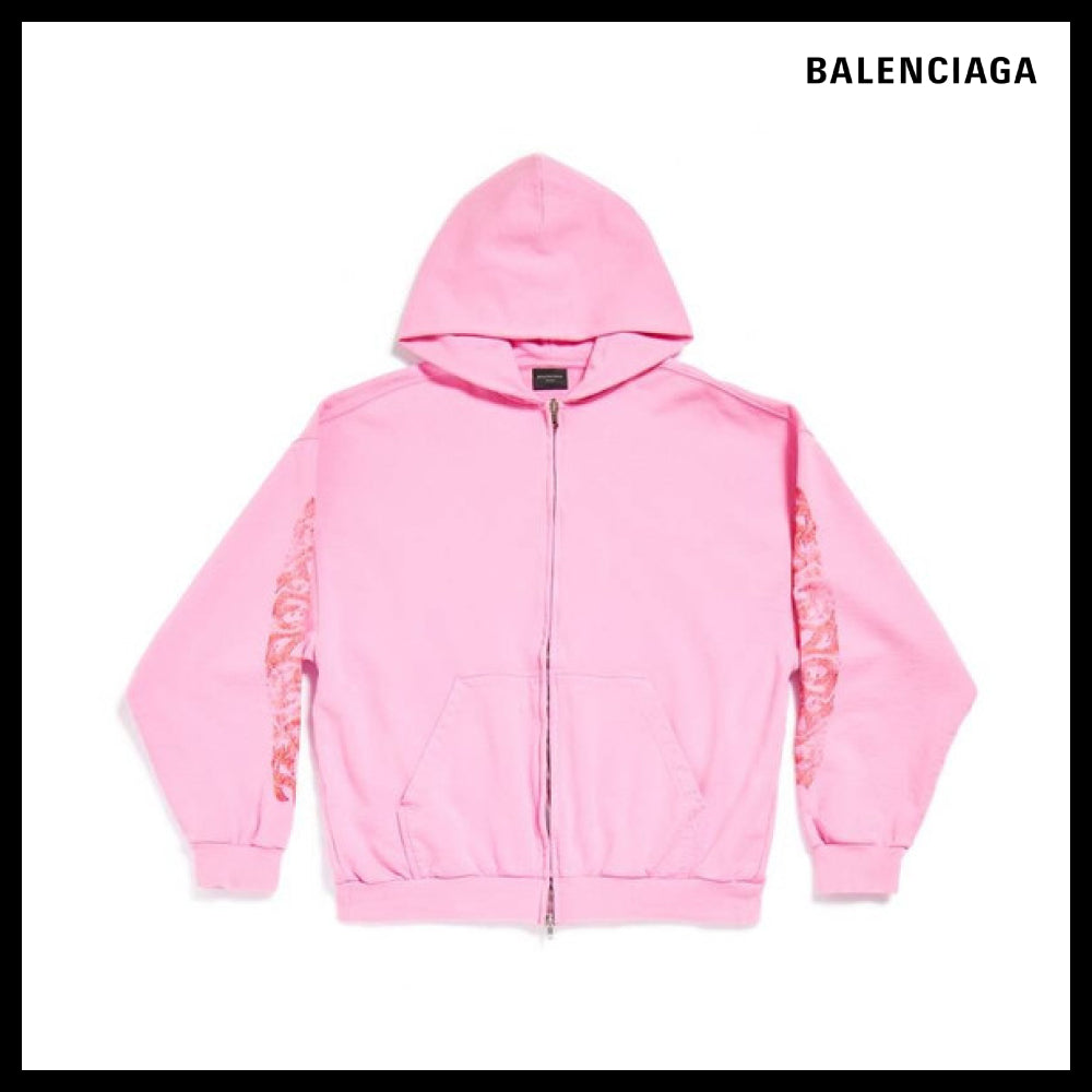 ★Balenciaga アウトレット セール ★Offshore Zip-Up Hoodie