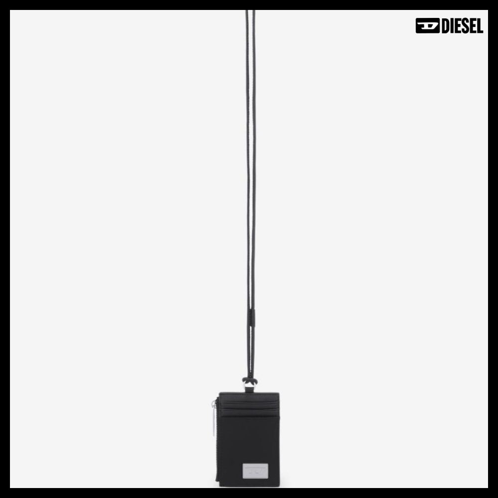 【DIESEL】Multi PKTS Card Holder Black