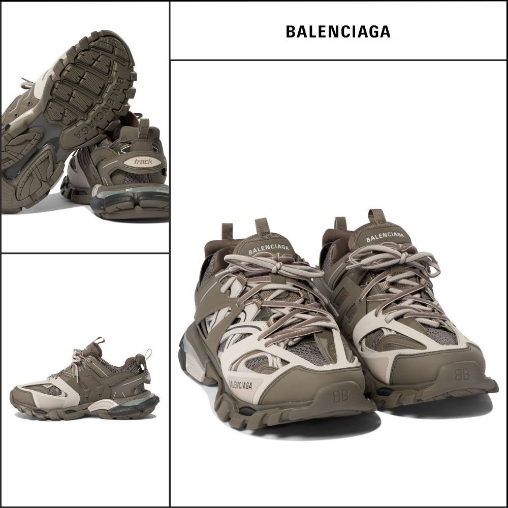 【BALENCIAGA】Track Sneaker & Slip-On Brown