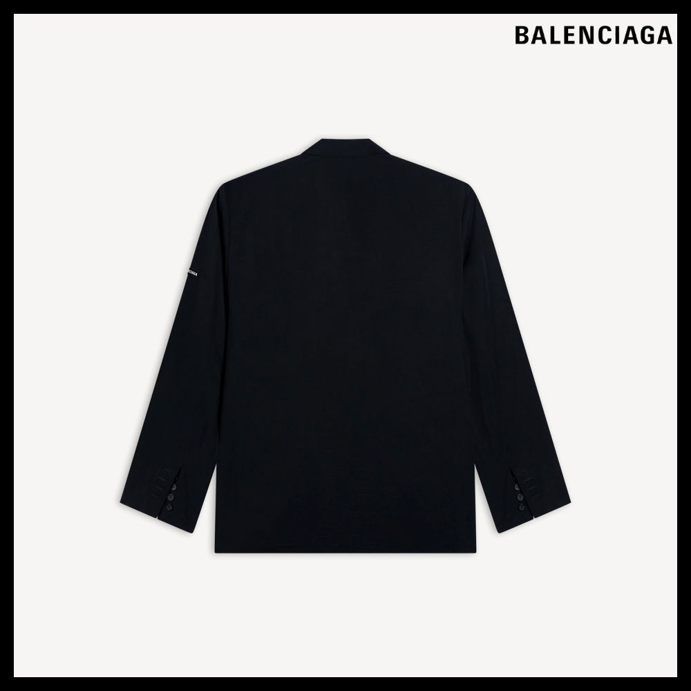 【BALENCIAGA】Washed Jacket Black