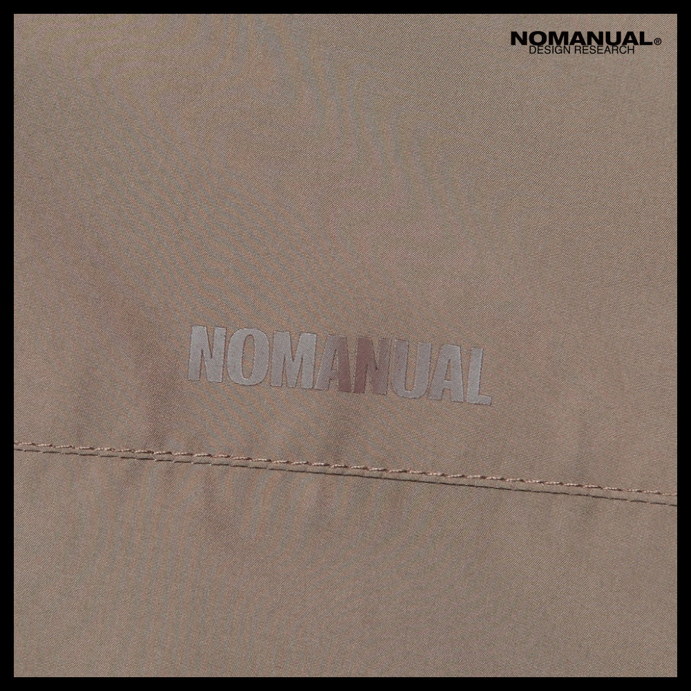 【NOMANUAL】Easton Wind Shell Brown