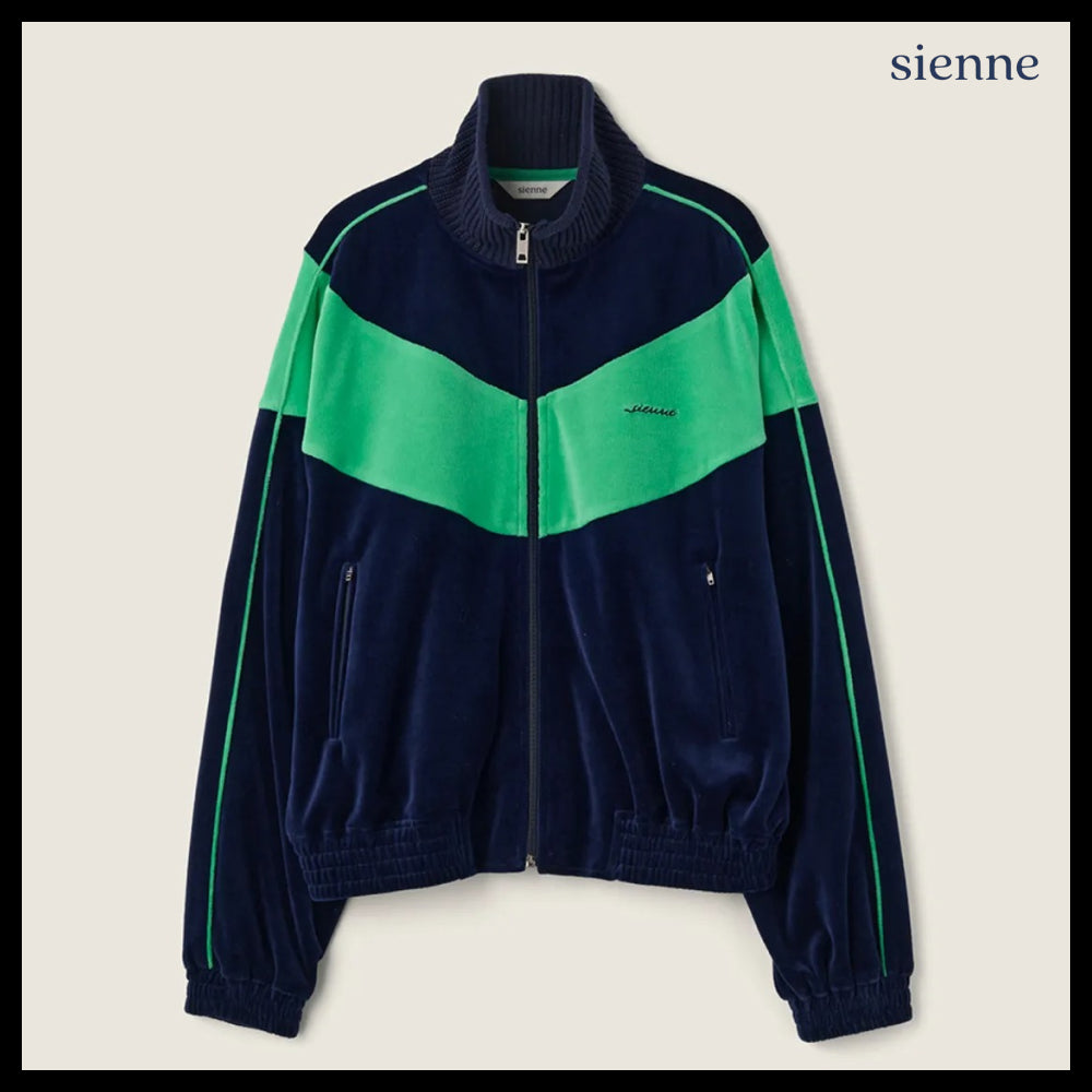【SIENNE】Lyon Track Jacket Navy