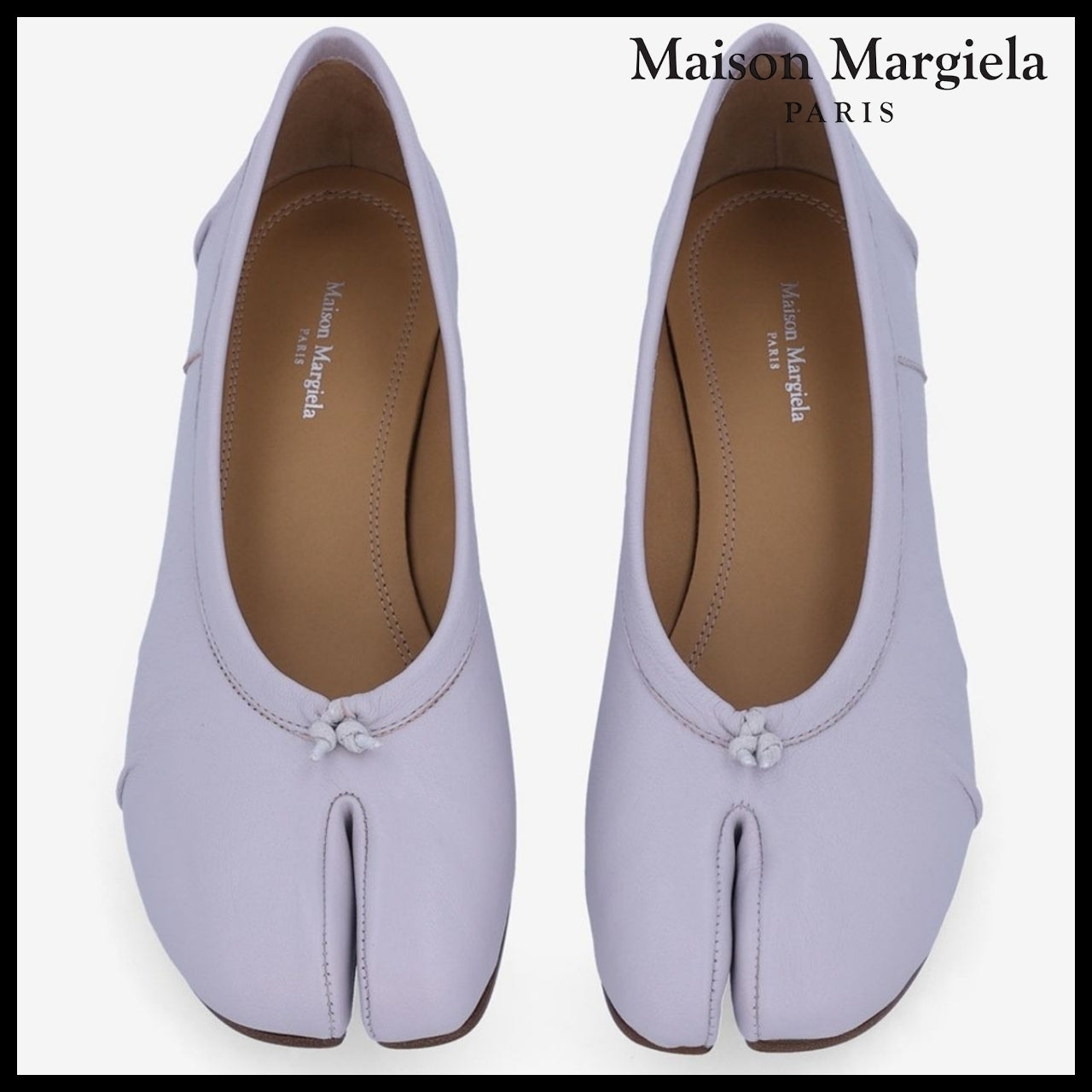 【Maison Margiela】New Tabi Ballerina H30 Pumps - Glicine