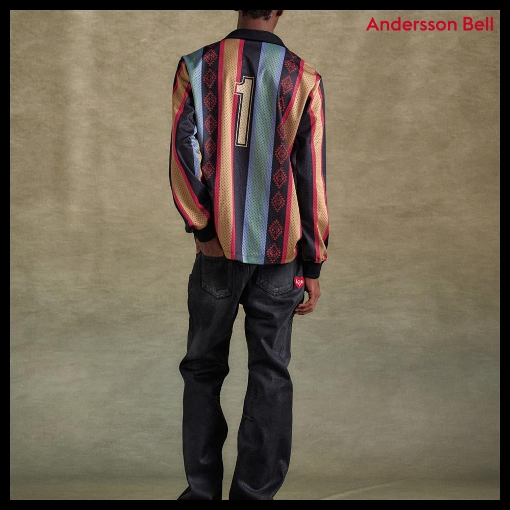 【ANDERSSON BELL】Navajo Stripe L/S T-Shirt