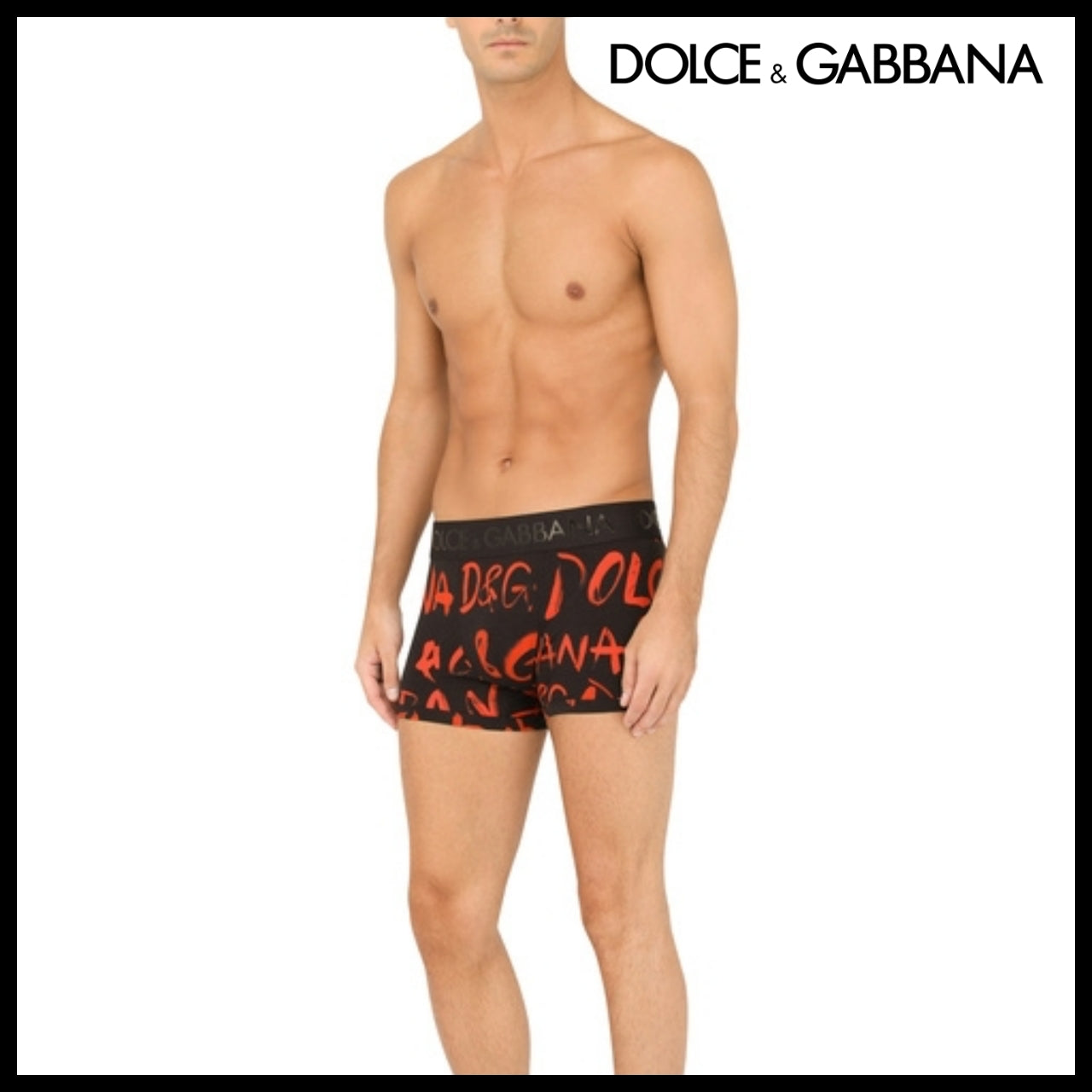 【Dolce & Gabbana】LEOPARD PATTERN TWO-WAY STRETCH JERSEY