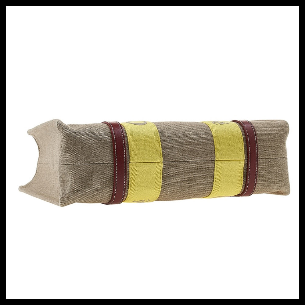 【Chloe】Women’s Woody Medium Tote canvas woody