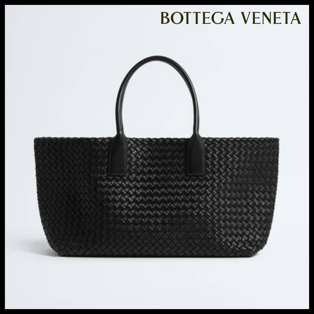 【韓国百貨店 BOTTEGA VENETA】Cabat Tote Bag Black