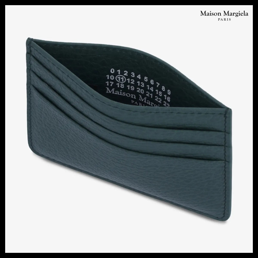 【Maison Margiela】Slim 6CC Card Holder Bottle Green