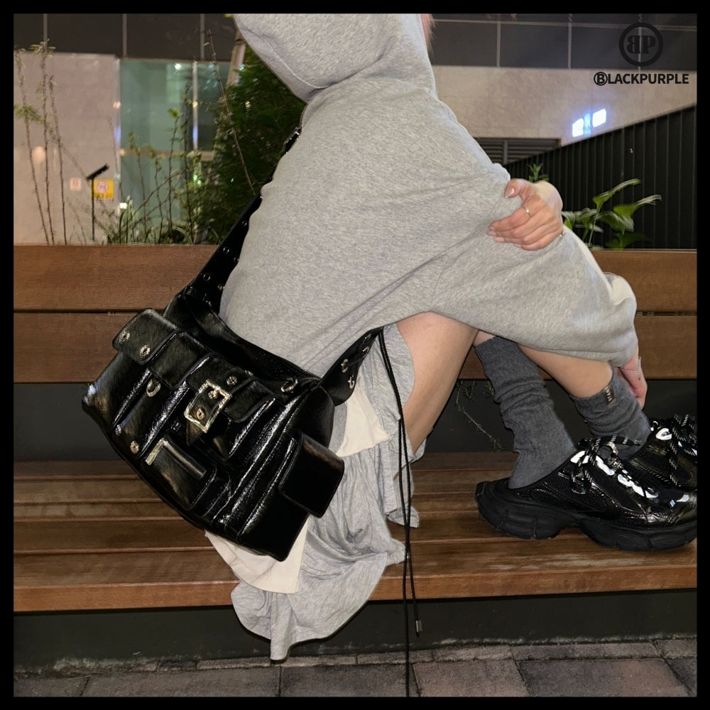【BLACKPURPLE】 24FW FORTRESS BAG BLACK