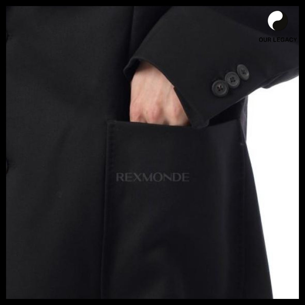 ◆OUR LEGACY◆25FW Robe Overcoat Onyx Black Tech Sateen