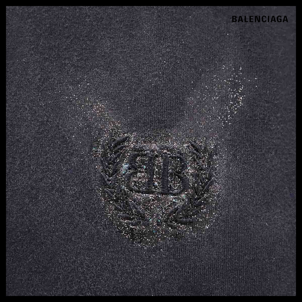 【BALENCIAGA】Balenciaga Nail Polish Cropped T-Shirt