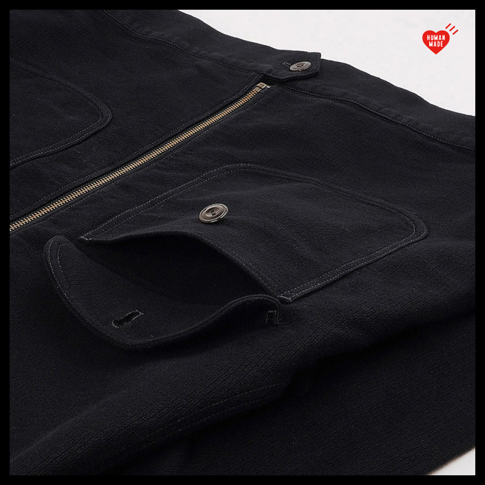 【HUMAN MADE】FW25 Men Zip Up Work Jacket