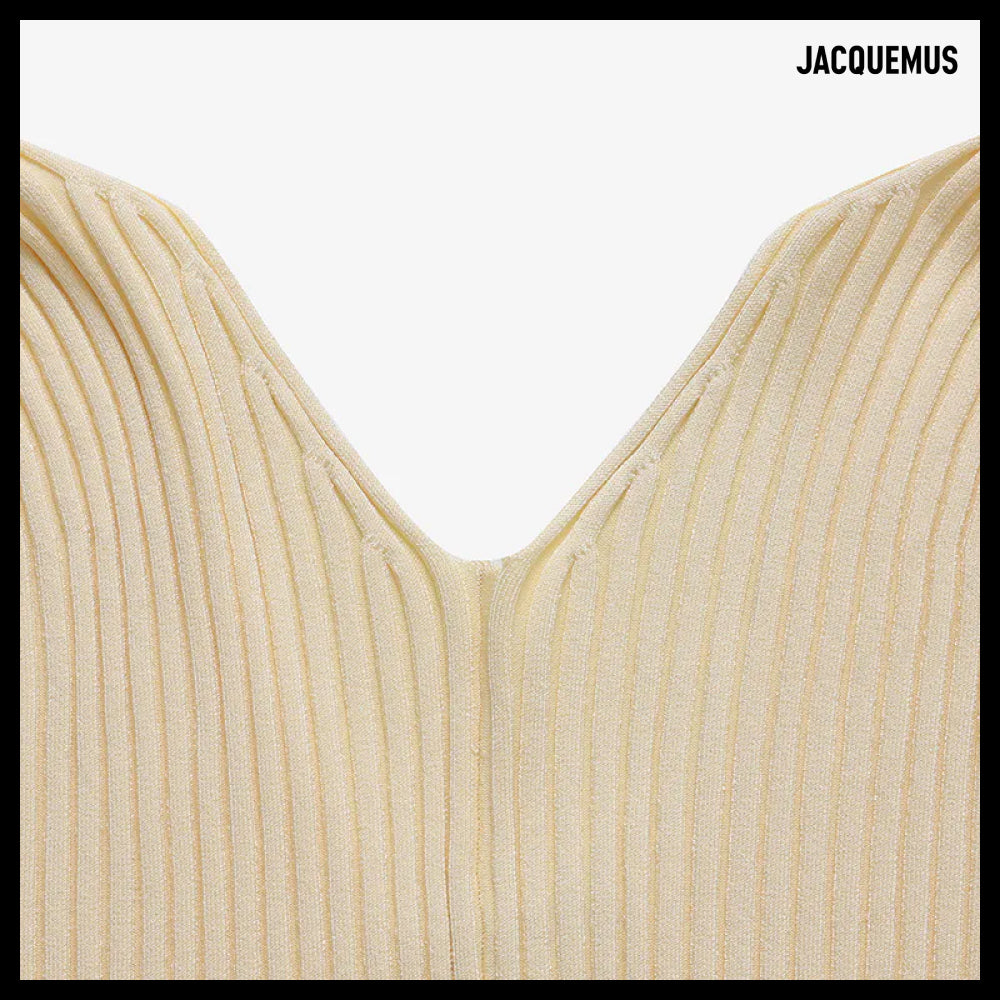 【Jacquemus】La Maille Logo Charm Seamless Women’s Cardigan