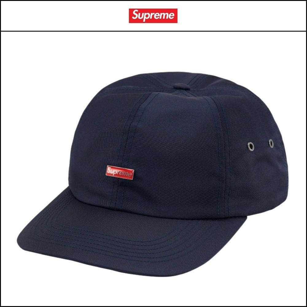 ★100%正規品保証 Supreme★ Enamel Logo 6-Panel Navy