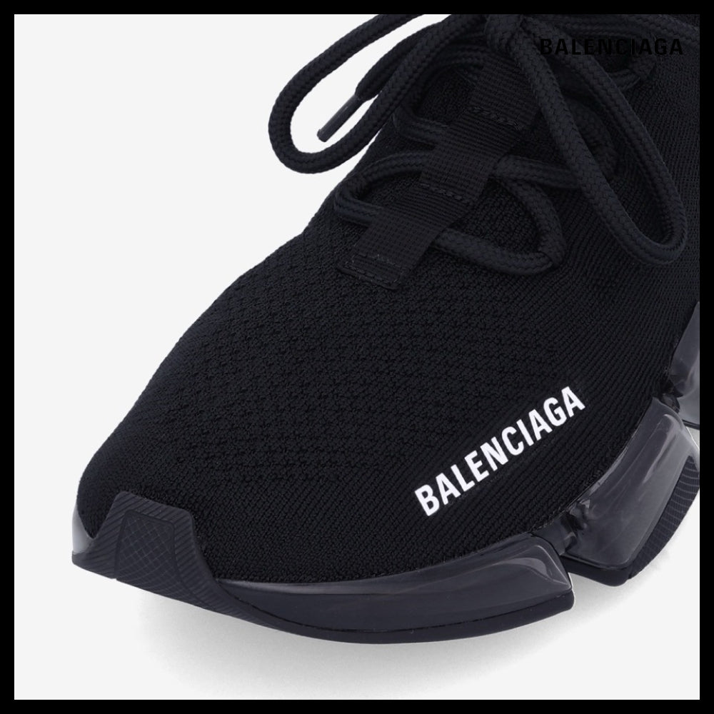 【BALENCIAGA】Speed 2.0 Recycled Knit Lace-Up Sneakers