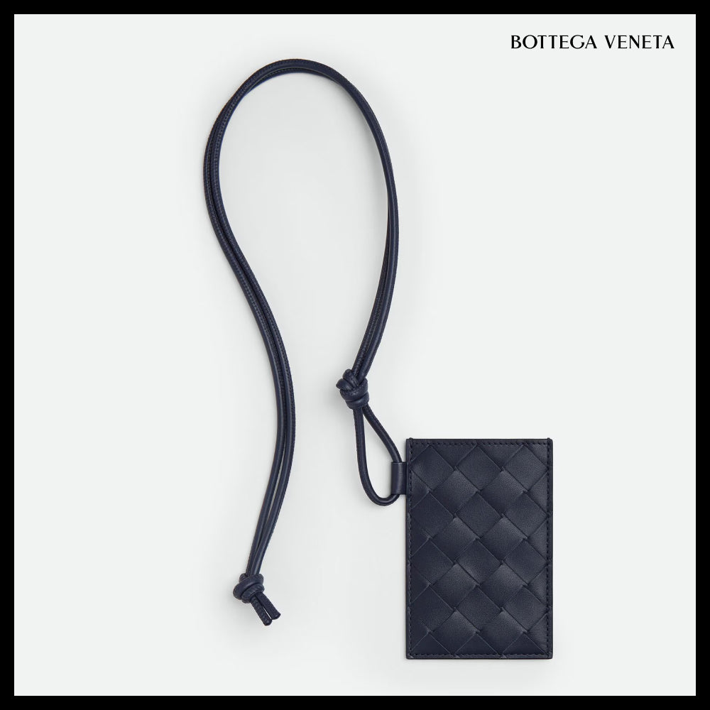 【BOTTEGA VENETA】Intrecciato Badge Holder