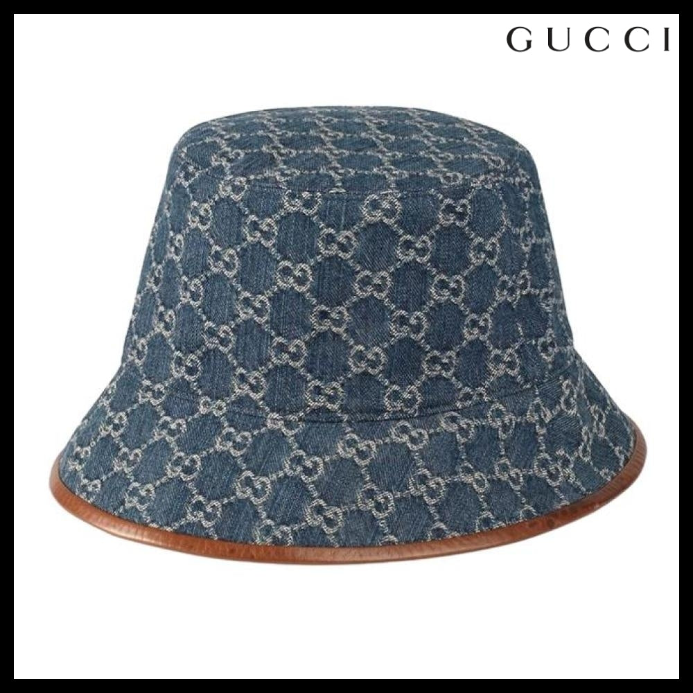 【GUCCI】GG Denim Bucket Hat