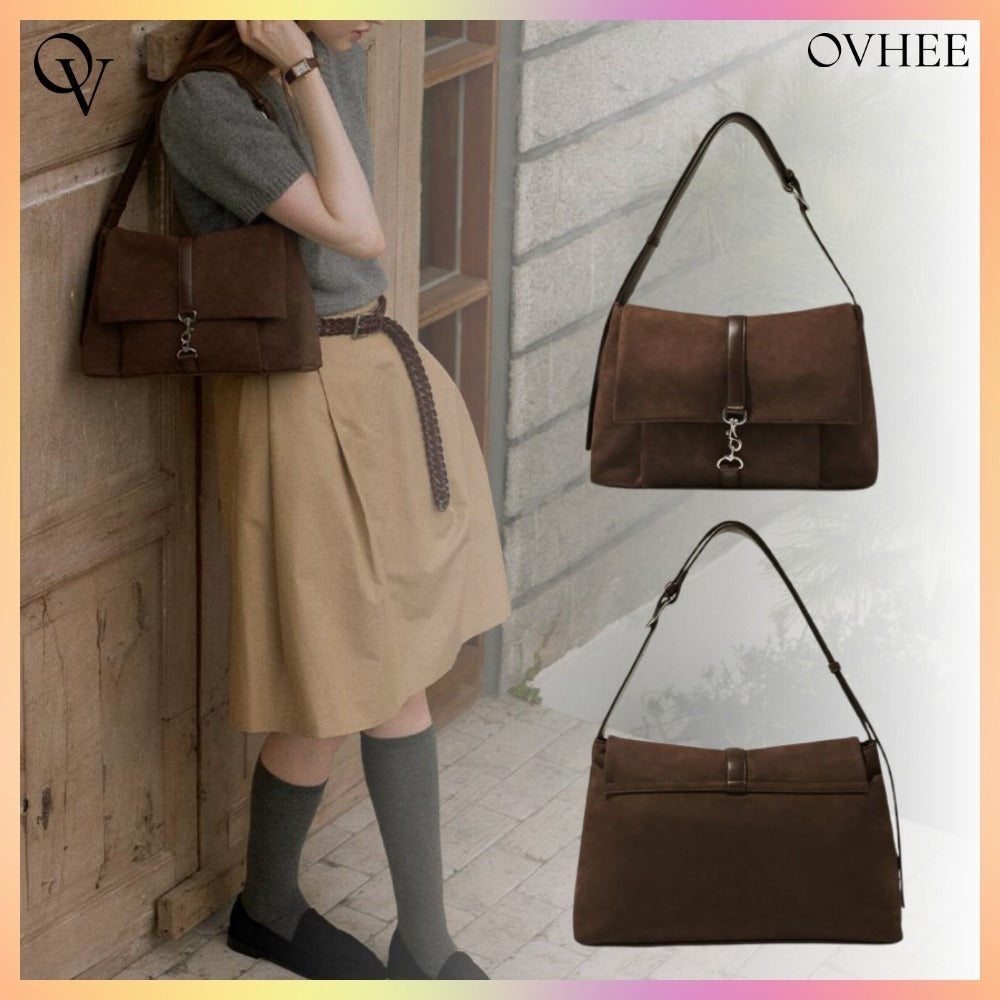 【OVHEE】 CHLOE SUEDE BAG COCOA スエードバック