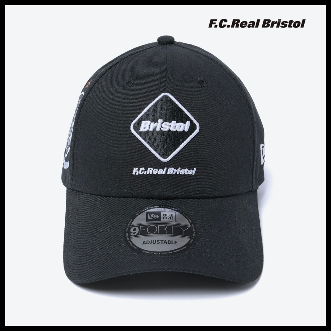【F.C.REAL BRISTOL】NEW ERA CHAMPIONS 9FORTY CAP 2Colors