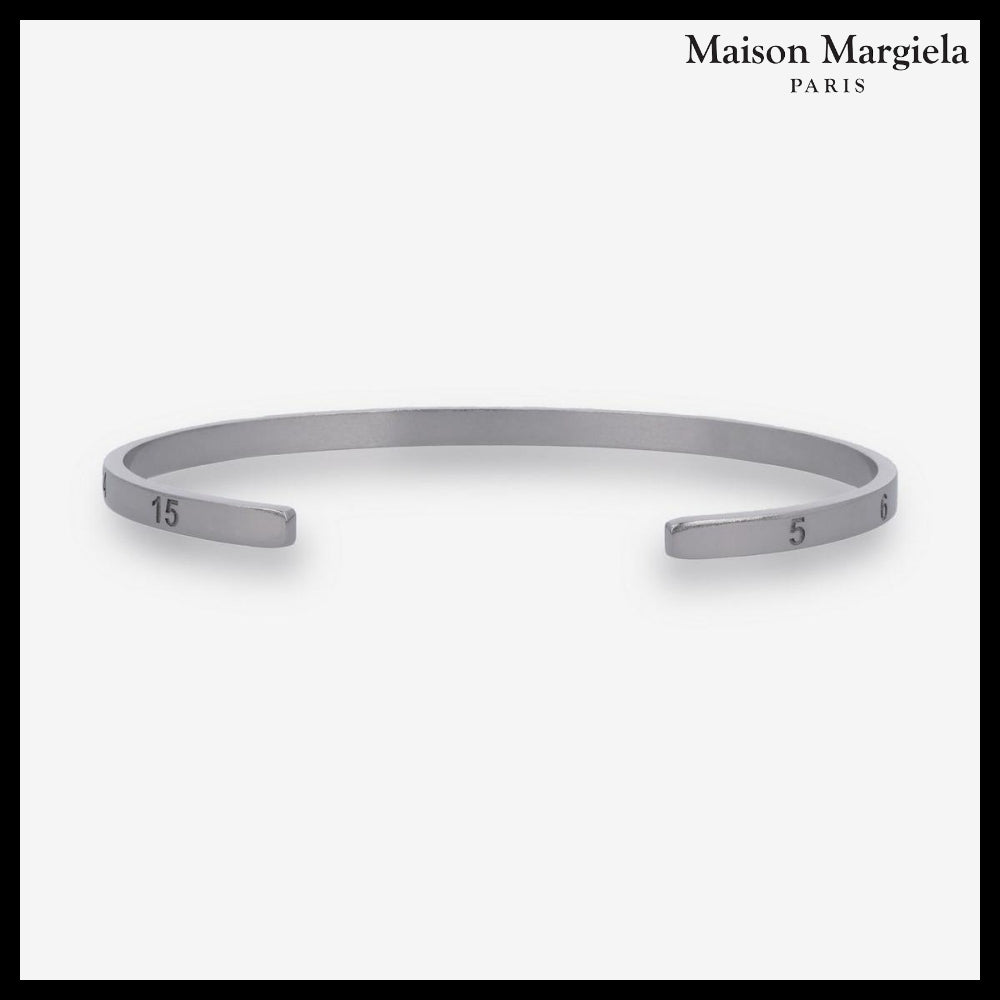 【Maison Margiela】ナンバーロゴ ミディアム 4MM ブレスレット