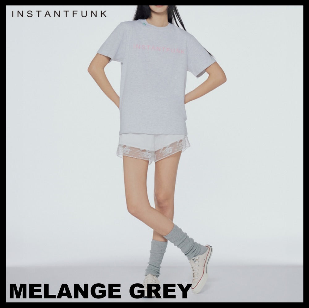 【INSTANTFUNK】VINTAGE LOGO T-SHIRTS 4COLOR