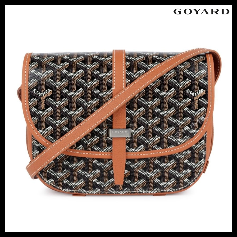 ◆韓国百貨店仕入 GOYARD◆BELVEDERE PM CROSSBODY BAG BLACK