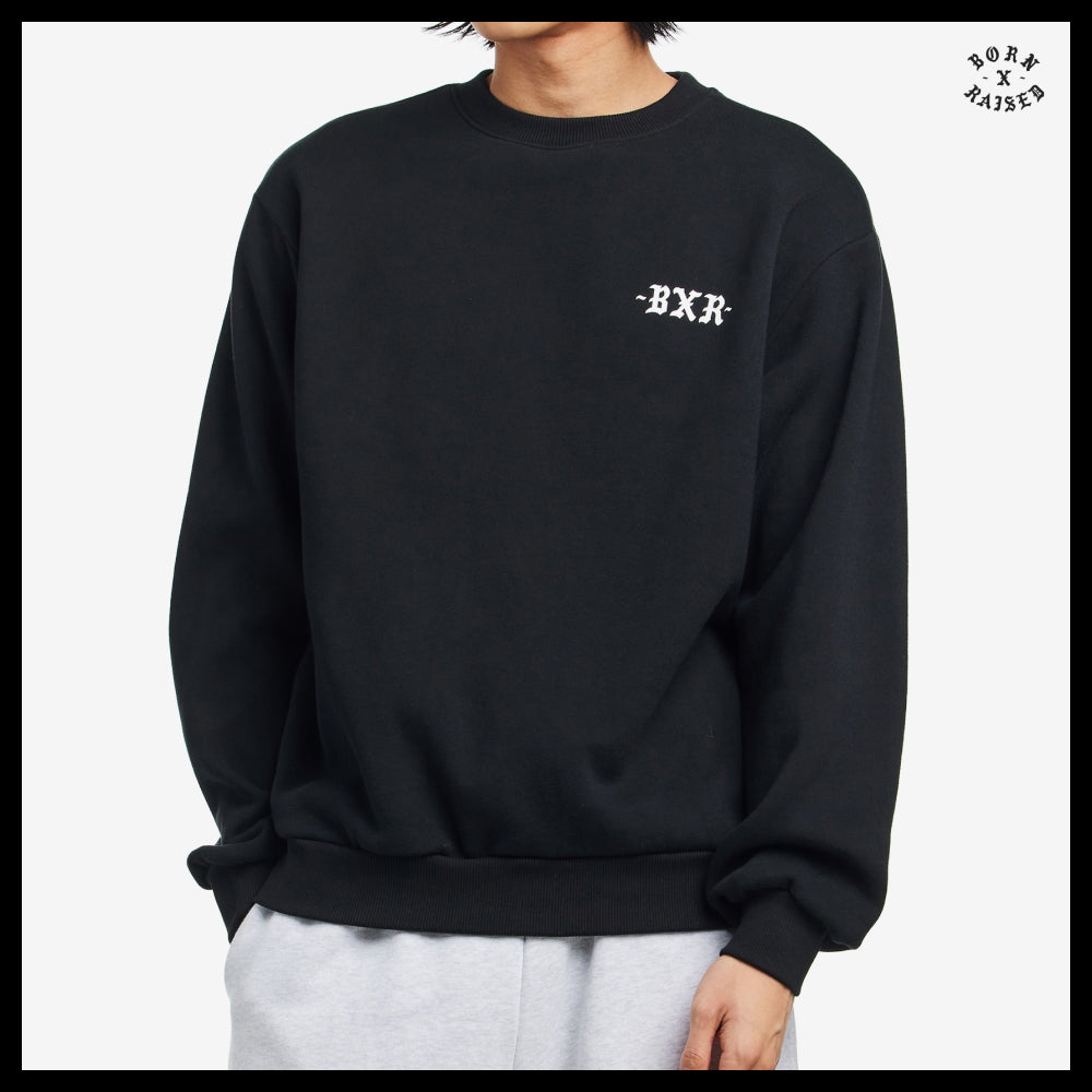 【BORN X RAISED】UNCONDITIONAL LOVE CREWNECK