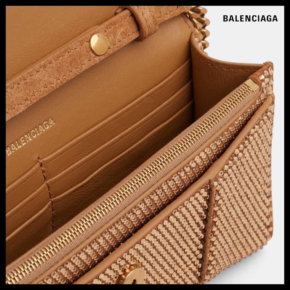 ★BALENCIAGAアウトレット セール ★Hourglass Chain Wallet