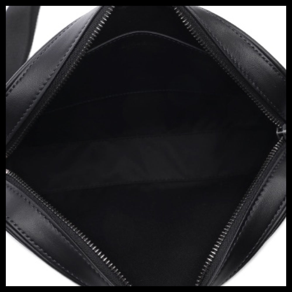 【Burberry】Men's Muswell Crossbody Bag Charcoal Casual
