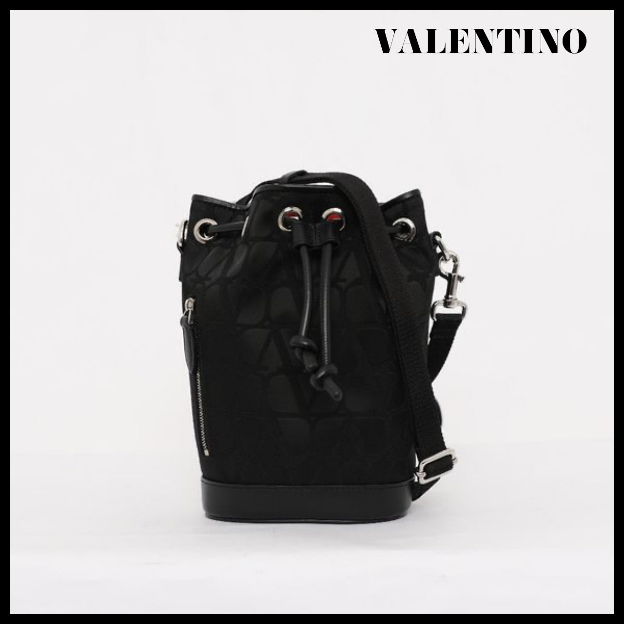 【VALENTINO】Iconograph Mini Bucket Bag