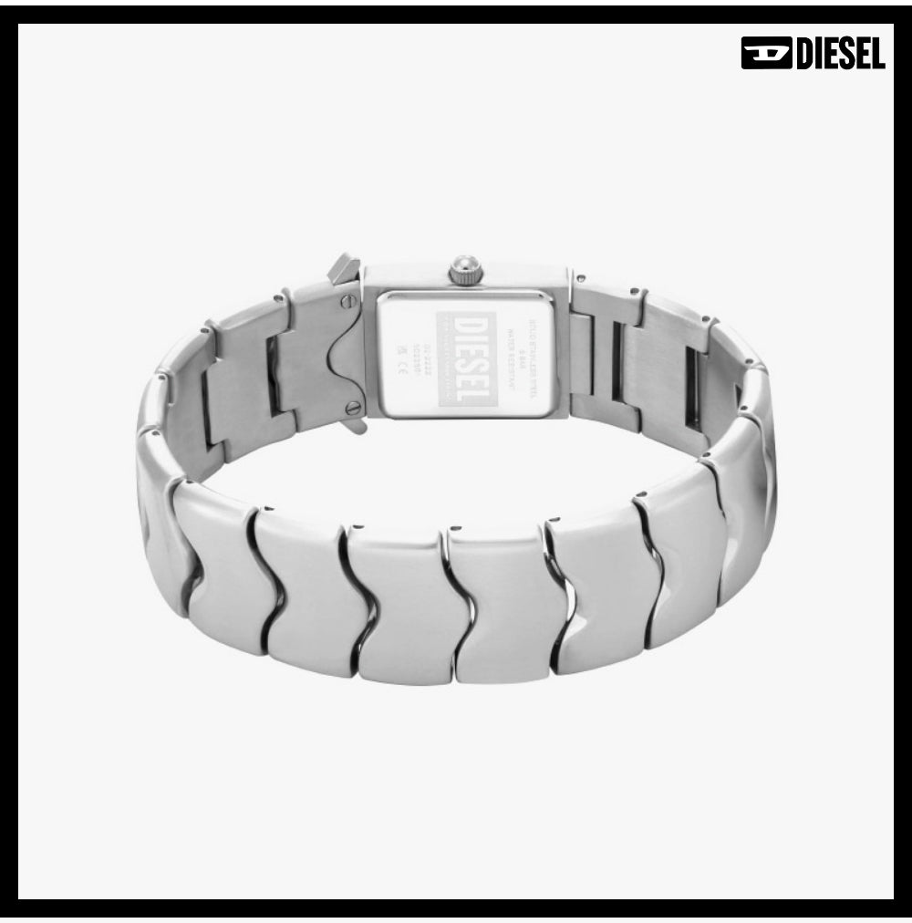 【DIESEL】Closer Square Women’s Metal Watch