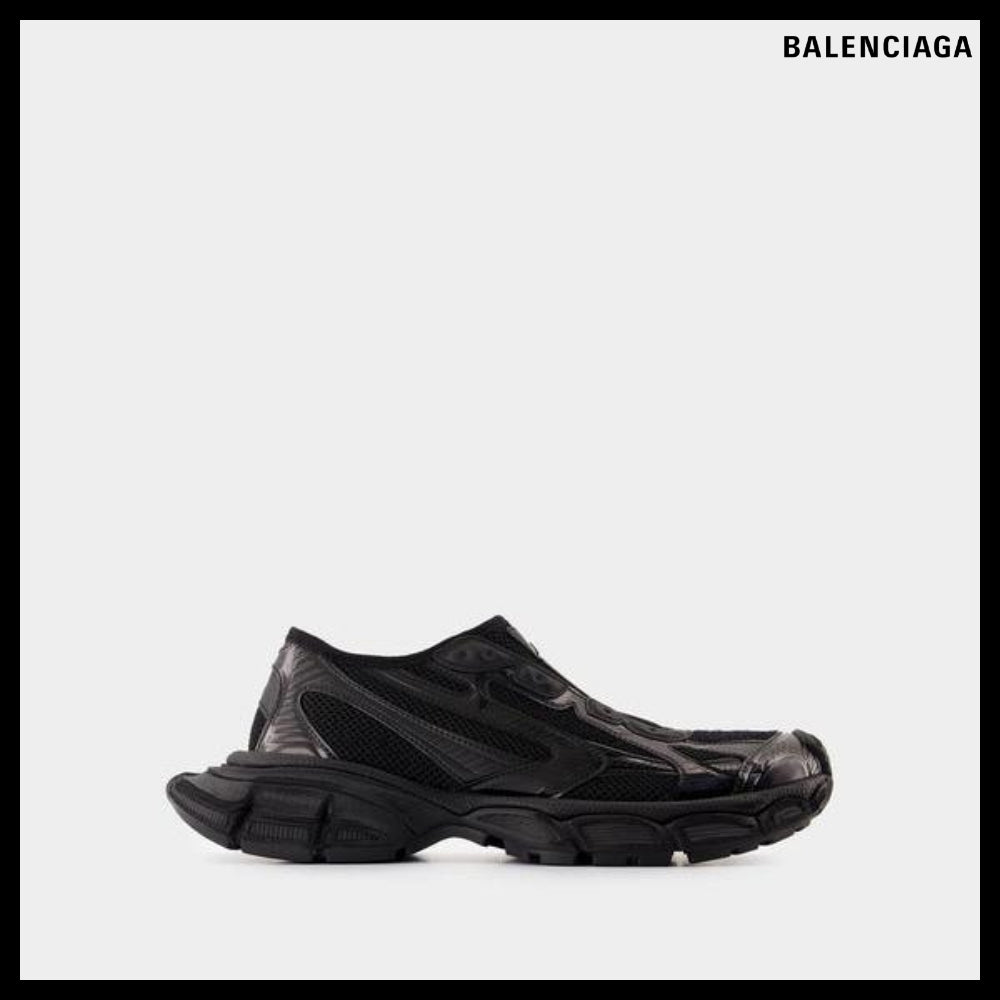 【BALENCIAGA】3XL Slip-On Top Sneakers Black