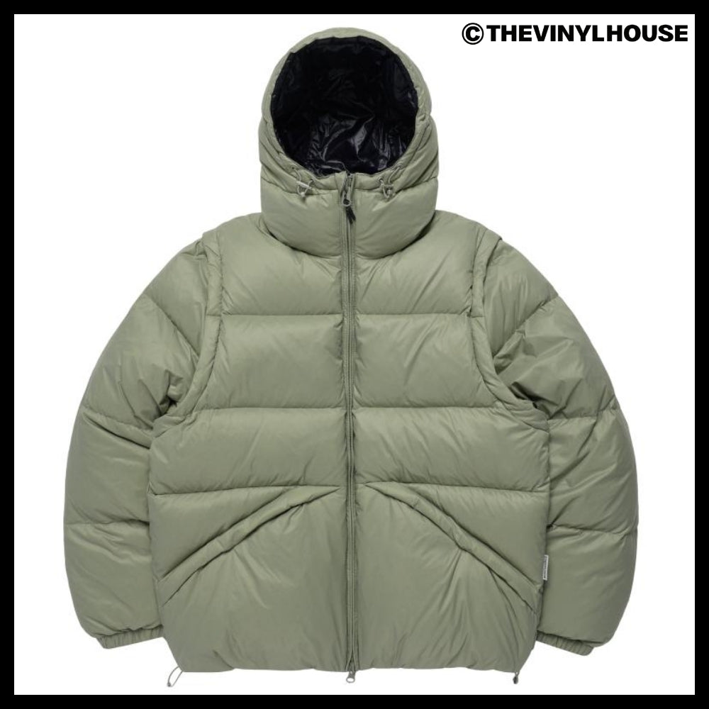 【THEVINYLHOUSE】Reversible padded jacket (3 colors)