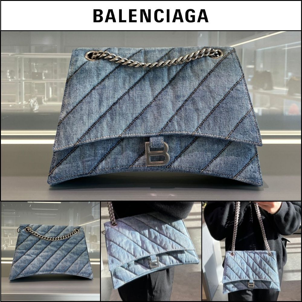 ★BALENCIAGAアウトレットセール ★Crush M Chain Shoulder Bag