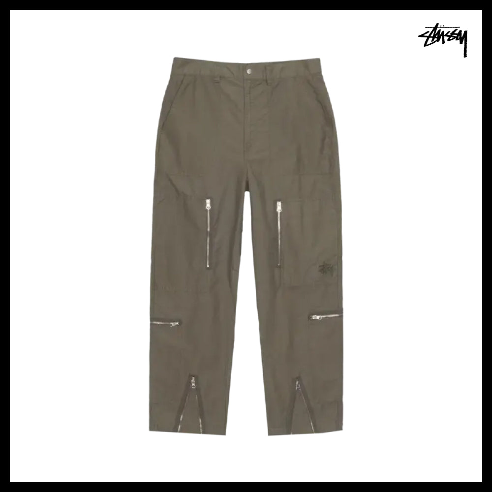 【STUSSY】NYCO Flight Pants (2 Colors)