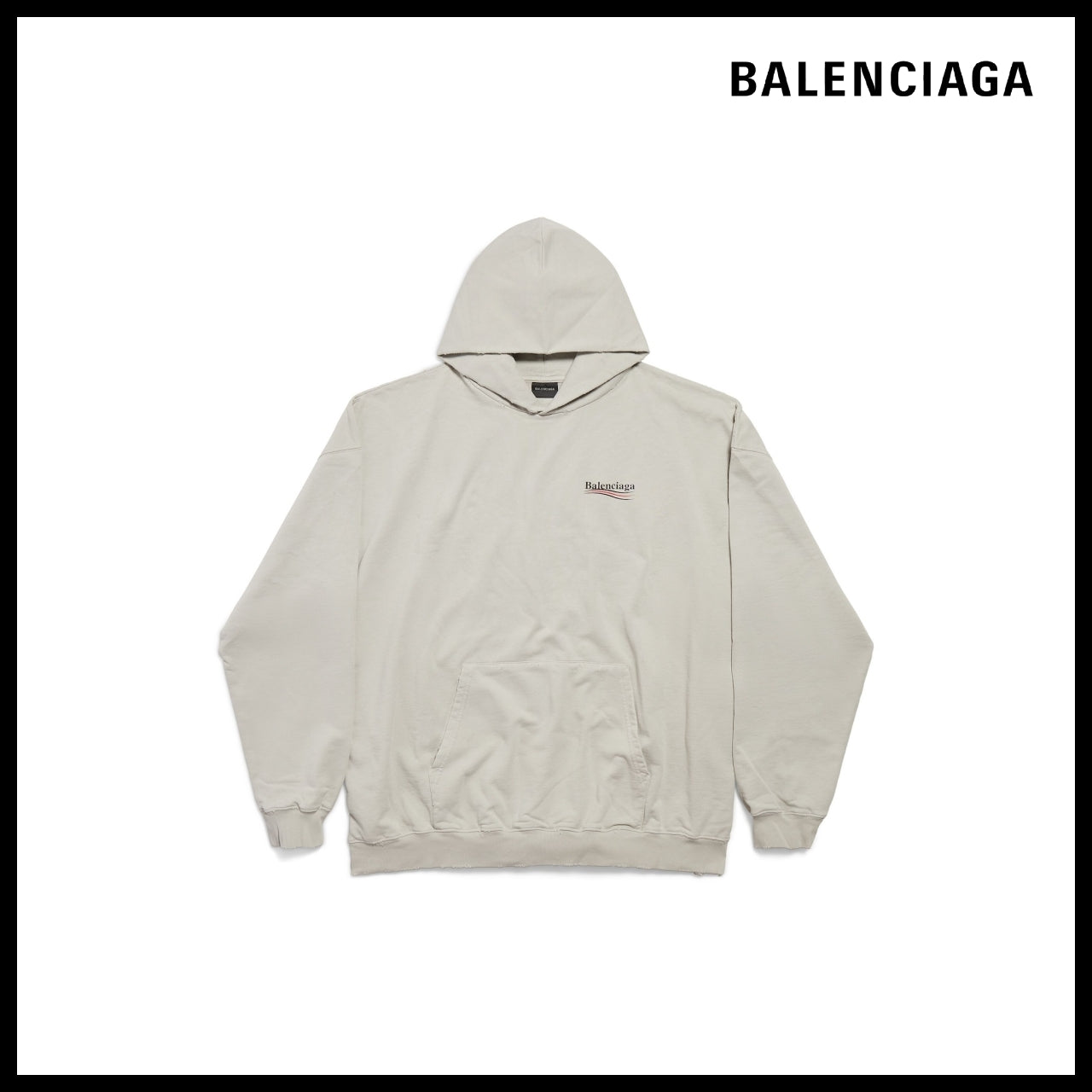 ★Balenciaga アウトレット セール ★Political Campaign Hoodie