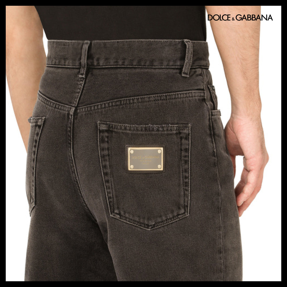 ★Dolce&Gabbanaアウトレット セール ★WASH HIGH-WAISTED JEANS