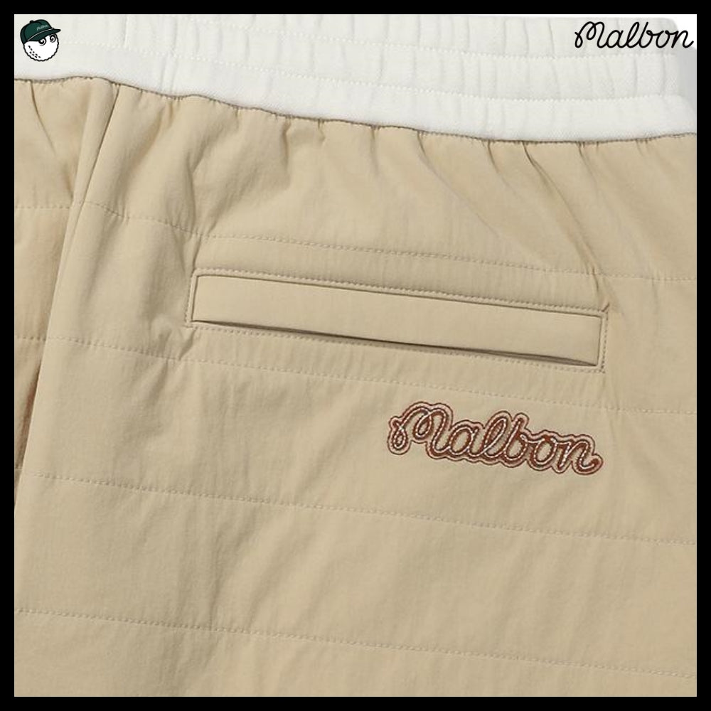 【Malbon Golf】Airy Jogger Pants IVORY MAN
