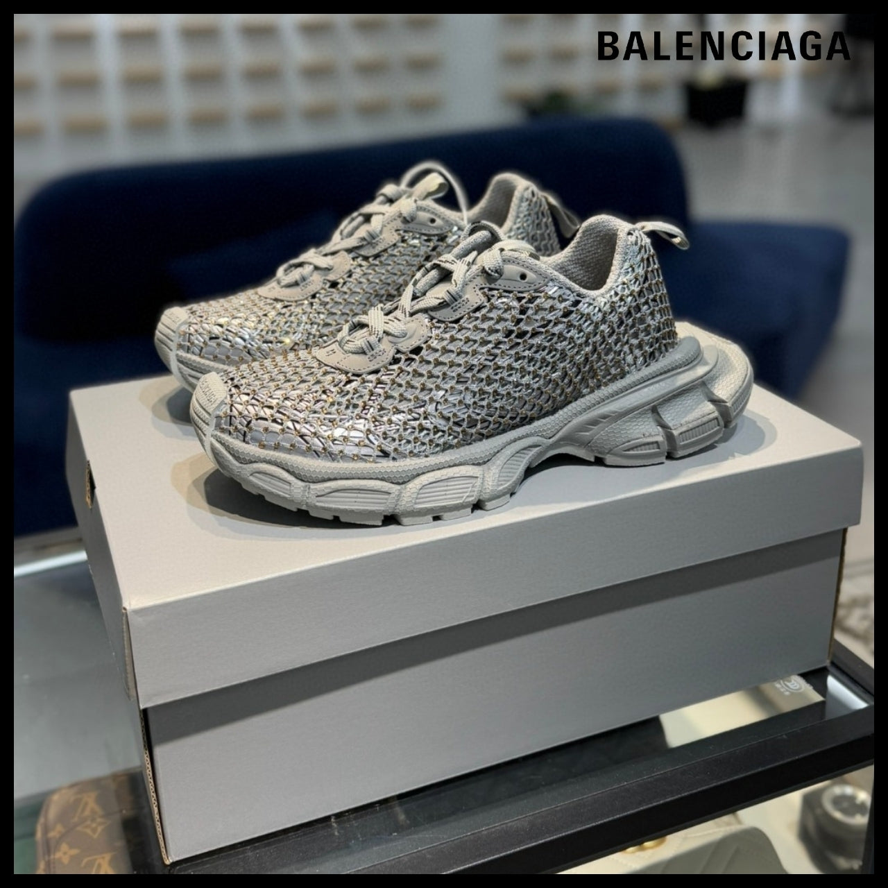 【BALENCIAGA】3XL Mesh Sneaker Grey