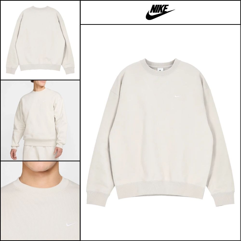 【NIKE】AS M Solo Swoosh Fleece Crew Essential